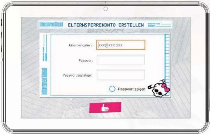 INGO Tablet Premium 7 - Einrichten des Elternkontos - 1
