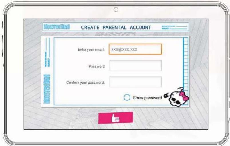 INGO Tablet Premium 7 - Set parental account - 1