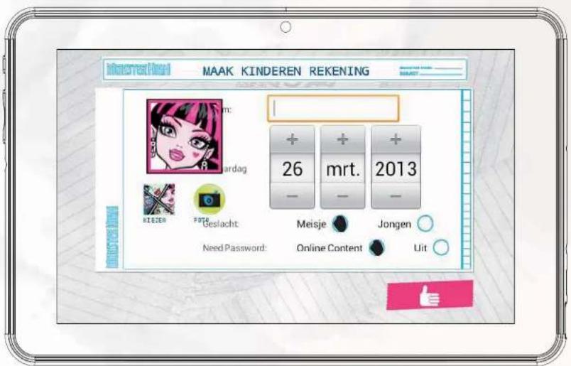 INGO Tablet Premium 7 - Een kinder-account aanmaken - 1