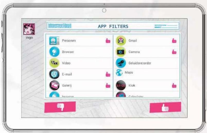 INGO Tablet Premium 7 - Apps-filter - 1