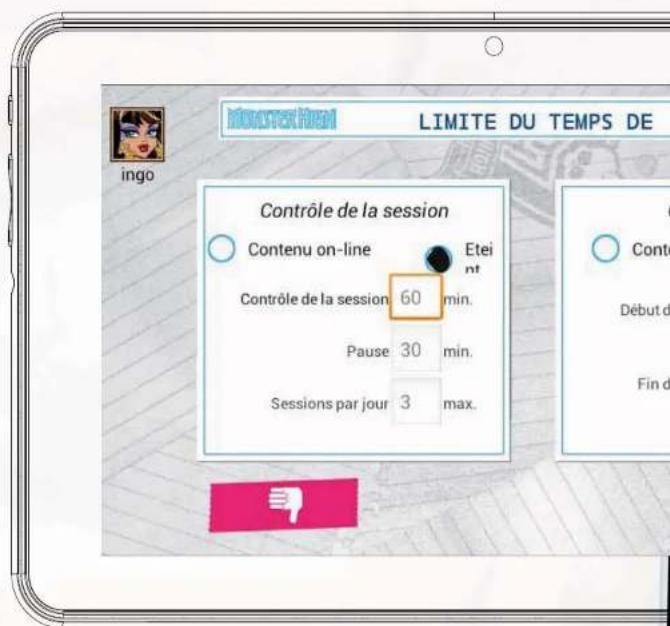 INGO Tablet Premium 7 - Liminete temps - 2