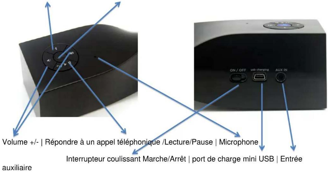 ALBRECHT MaxTwist - Disposition des touches de commande et connecteurs - 1