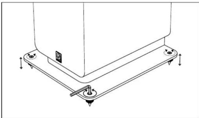 Q-ACOUSTICS 2000Ci - Fitting the Floorstand Spikes - 2050i Foam Bung - 2