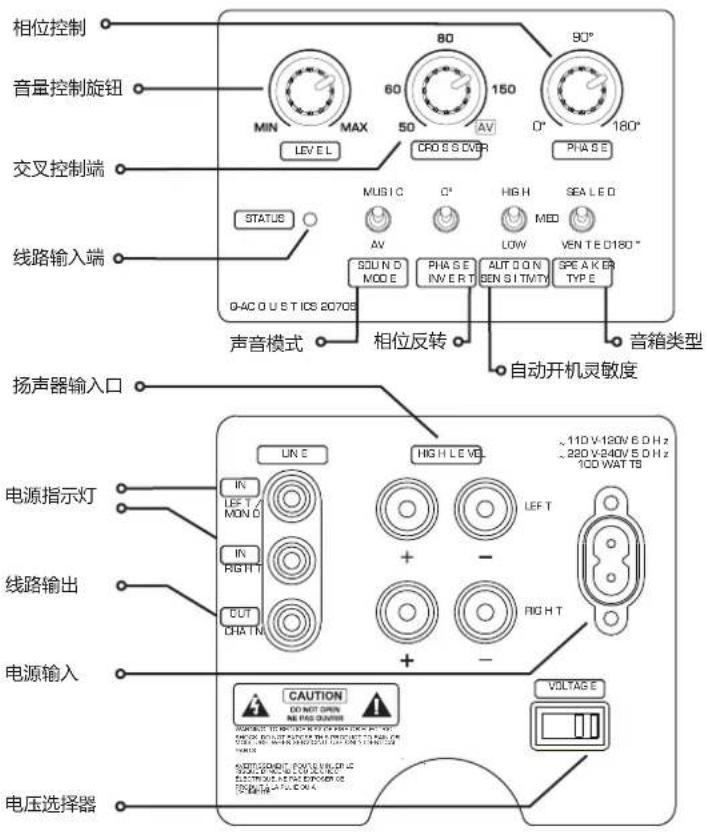 Q-ACOUSTICS 2000Ci - 2070Si 重低音音箱 - 1