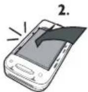 PHILIPS Xenium CT9A9WSLV - Insérer la carte SIM - 5