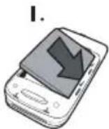 PHILIPS Xenium CT9A9WSLV - Insérer la carte SIM - 4
