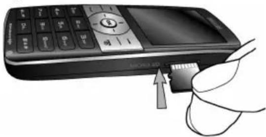 PHILIPS CT9A9ZWHT - Insérer une carte micro SD - 1