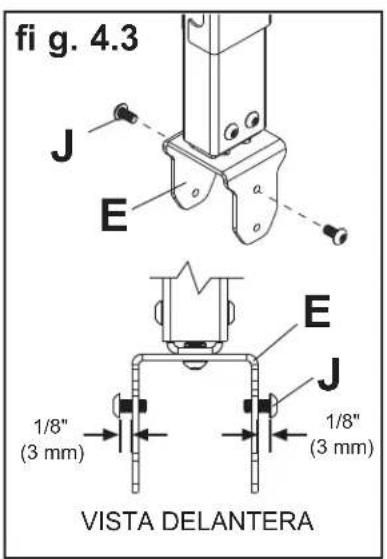 Peerless-AV PC932AW - Instalación del Riel Interior y Colocación de los Cables - 6