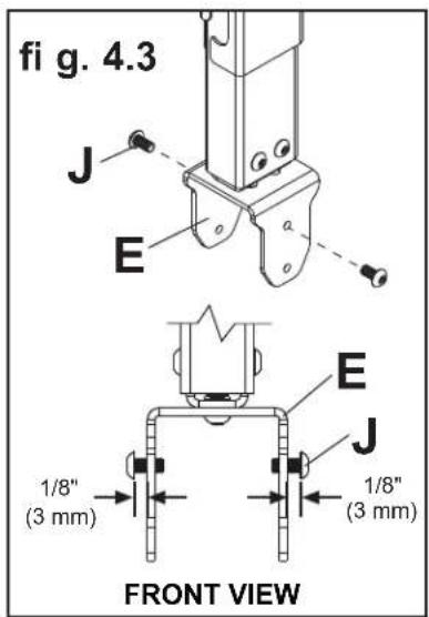 Peerless-AV PC932AW - Installing Inner Channel and Routing Cables - 6
