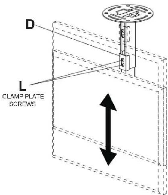 Peerless-AV PC932AW - WARNING - 1