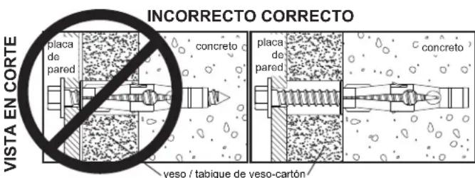 Peerless-AV PC932BW - ADVERTENCIA - 5