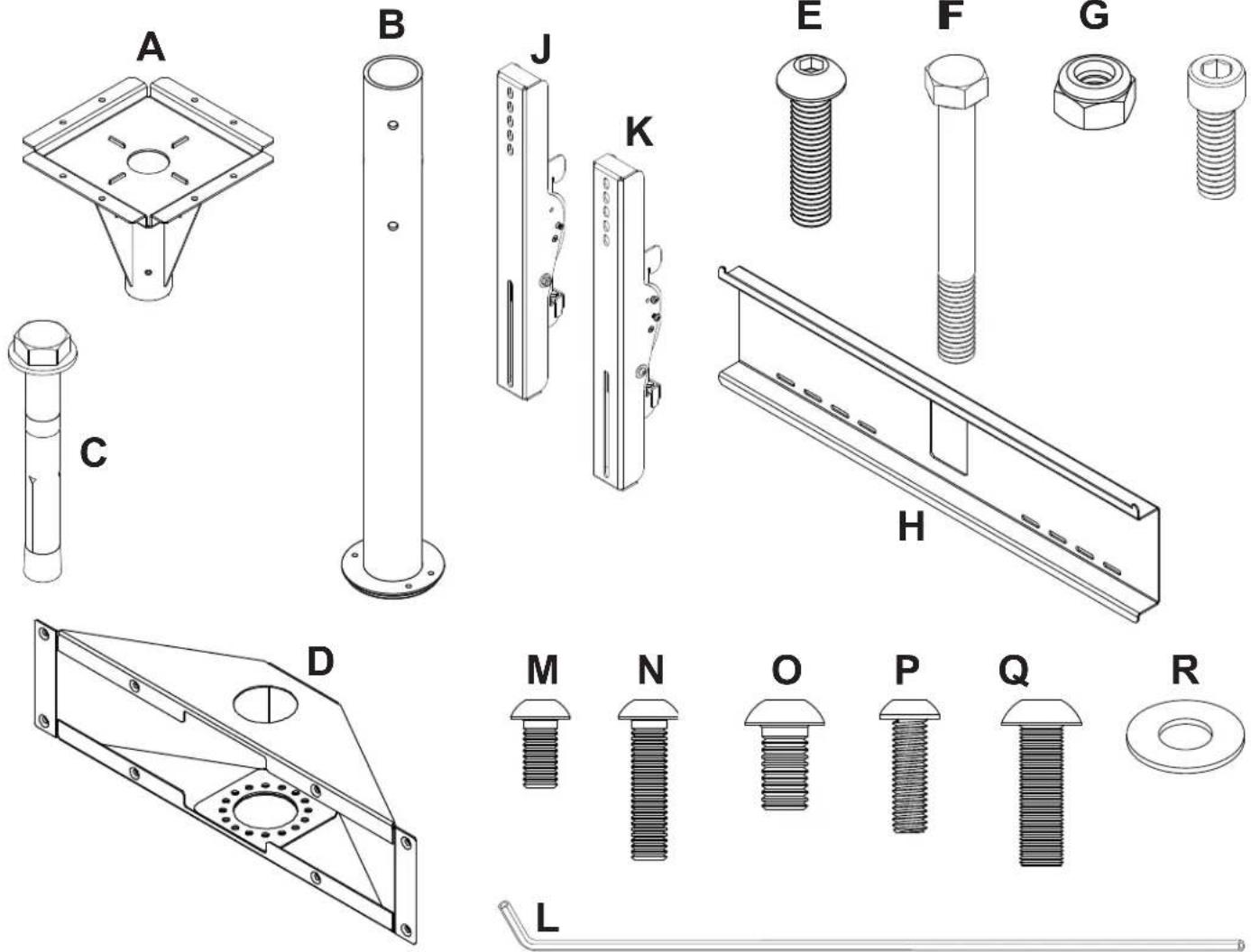 Peerless-AV ECMU02C - Inhaltsverzeichnis - 1