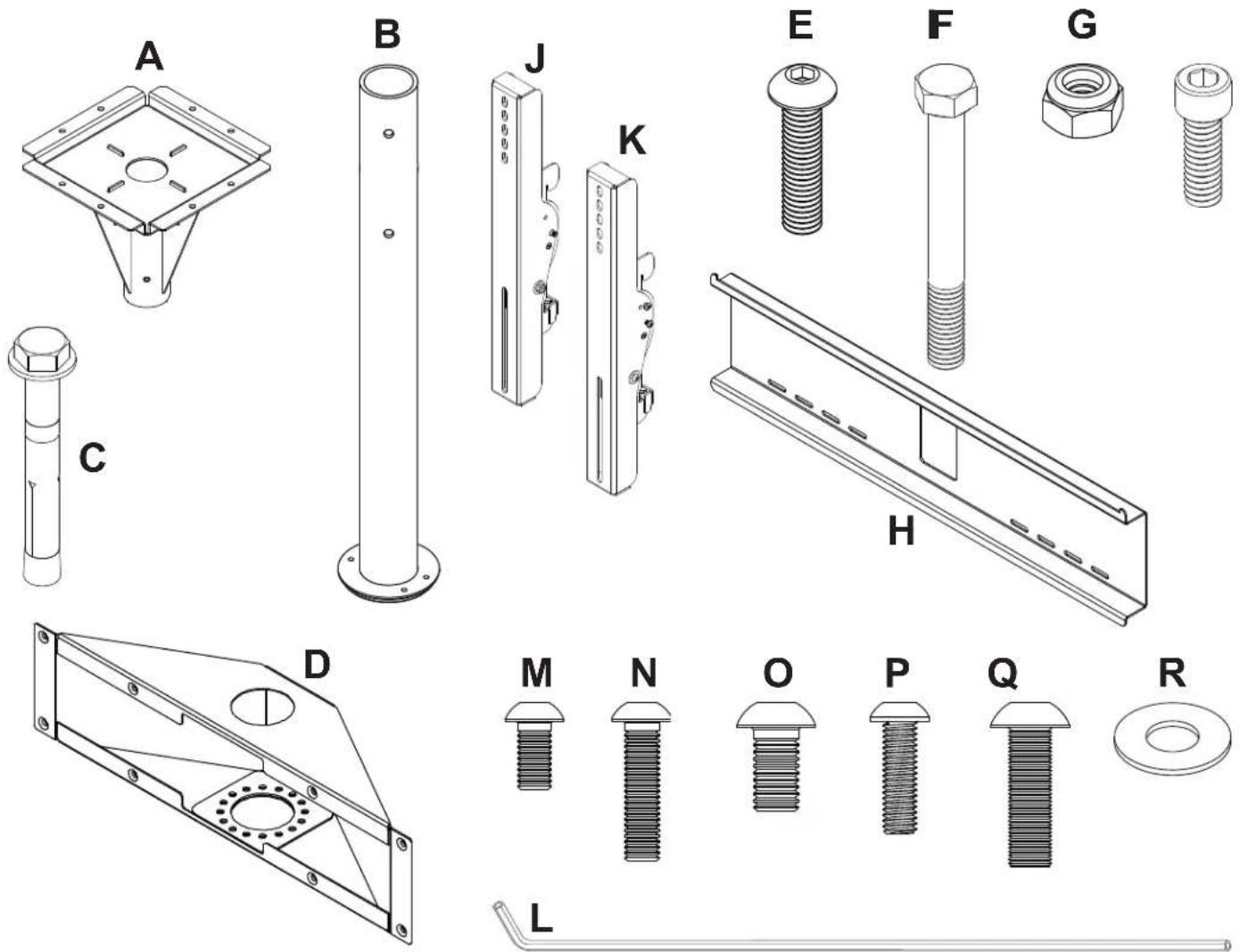 Peerless-AV ECMU02CS - Inhaltsverzeichnis - 1