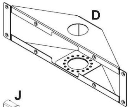 Peerless-AV ECMU02IS - Réglage de l'inclinaison de l'écran Plat - 4