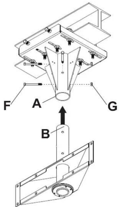 Peerless-AV ECMU02IS - Safety Cable Installation - 6