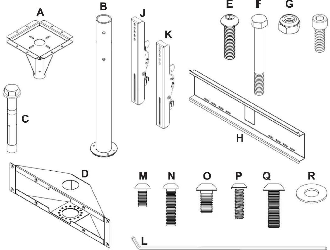 Peerless-AV ECMU03CS - Table of Contents - 1