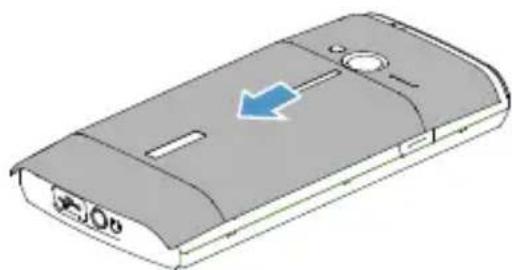 PHILIPS CTX713BRN - 插入 SIM 卡 - 1