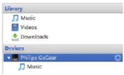 PHILIPS GoGear SA3ARA32K - Synchronisation du lecteur avec Philips Songbird - 2