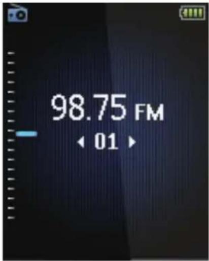 PHILIPS GoGear ViBE SA3VBE04BP - Réglage automatique - 1