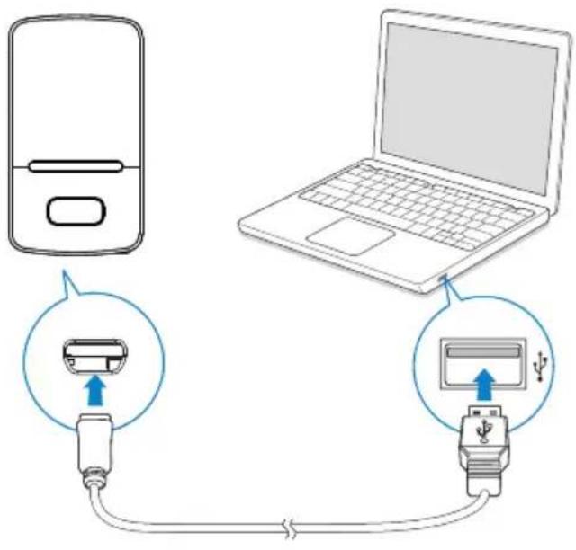 PHILIPS GoGear ViBE SA3VBE04BP - Synchronisation avec le lecteur - 1