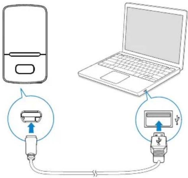 PHILIPS GoGear ViBE SA3VBE04BP - Charge - 1