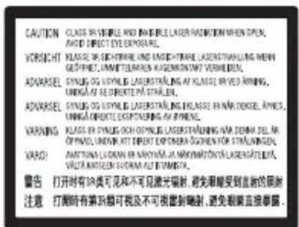 SONY BDPS3200 - ATTENTION - 1