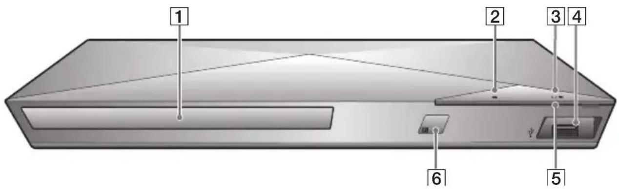 SONY BDPS3200 - Voorpaneel - 1