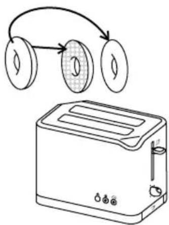 RUSSELL HOBBS Allure 2 Slice - bagel - 1