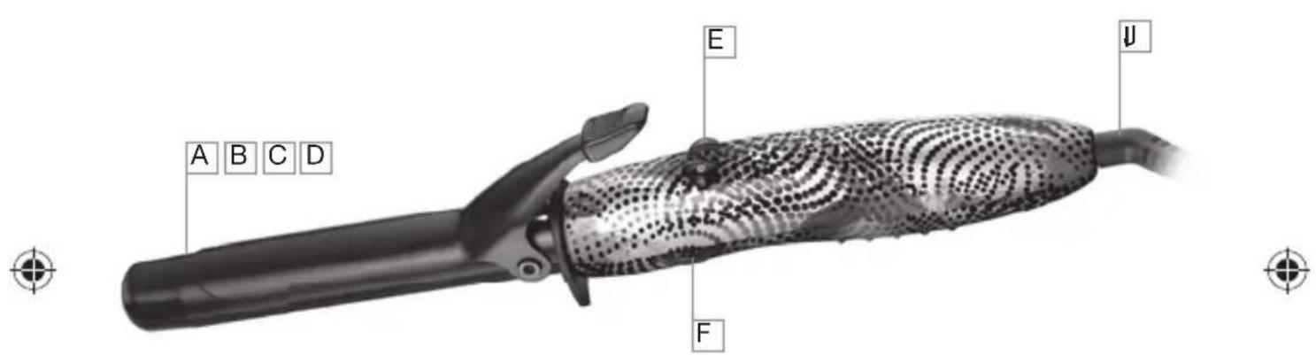 REMINGTON Urban CI3525URB - 180°C ceramic tong - 1