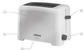 UFESA TT7360HK - INSTRUCTIONS D'UTILISATION - 1