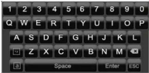 ABUS TVVR35011 - Skaermtastatur - 1