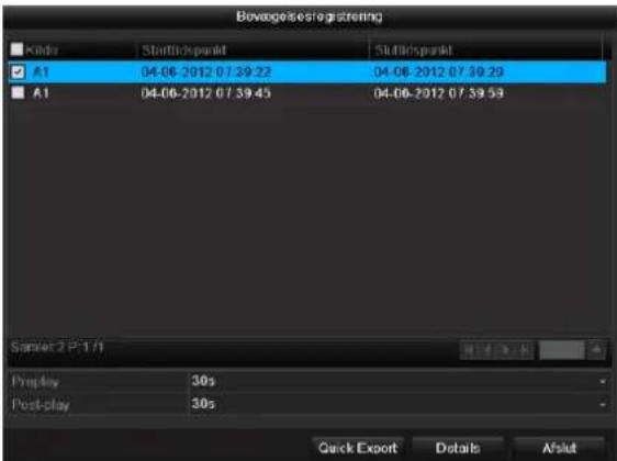 ABUS TVVR35011 - Hændelse (hændelsestype,Bevægelsesregistering') - 2