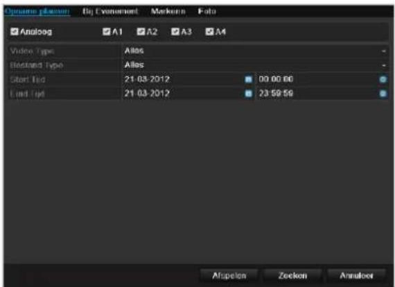 ABUS TVVR35011 - Opnameplannen - 1