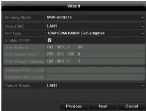 ABUS TVVR35011 - Network Settings - 1