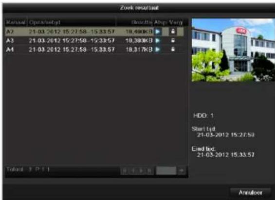 ABUS TVVR35011 - Opnameplannen - 2
