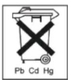 ABUS TVVR35011 - Remarque importante concernant l'élimination de piles - 1