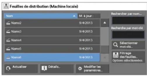 DELL C5765dn - Sélectionnez une feuille de distribution. - 1