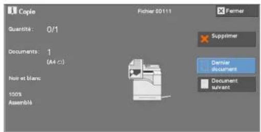 DELL C5765dn - Arrêt du travail de copie - 2
