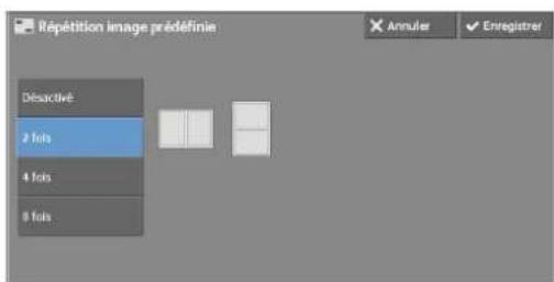 DELL C5765dn - Répétition image prédéfinie (Copies multiples sur une feuille) - 8