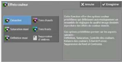 DELL C5765dn - Effets couleur (selection d'une qualité d'image) - 2