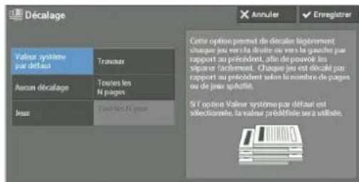 DELL C5765dn - Écran [Décalage] - 1