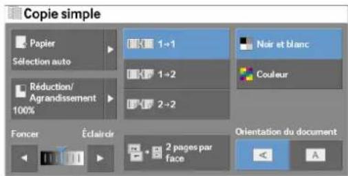 DELL C5765dn - Orientation du document (définition de l'orientation des documents charges) - 1