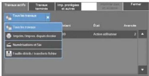 DELL C5765dn - Étape 4 - Vérification du travail de numérisation dans l'état des travaux - 2