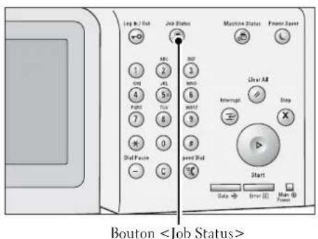 DELL C5765dn - Si le bouton [Supprimer] n'apparait pas à l'écran : - 1