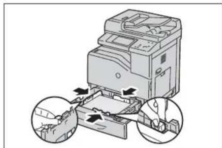 DELL C5765dn - Chargement de papier dans les magasins 1 à 4 - 5