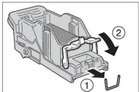 DELL C5765dn - Agrafe coincée dans la cartouche d'agrafes (pour le module de finition-AB1) - 5