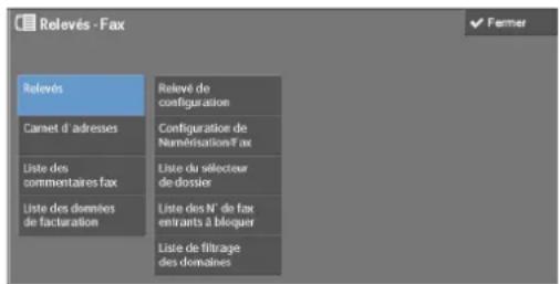 DELL C5765dn - Relevés - Fax - 1