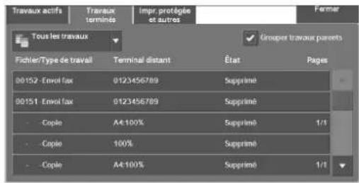 DELL C5765dn - Vérification des travaux terminés - 2