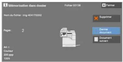 DELL C5765dn - Arrêt du travail de numérisation - 2