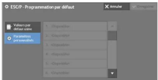 DELL C5765dn - Valeurs par défaut usine - 1